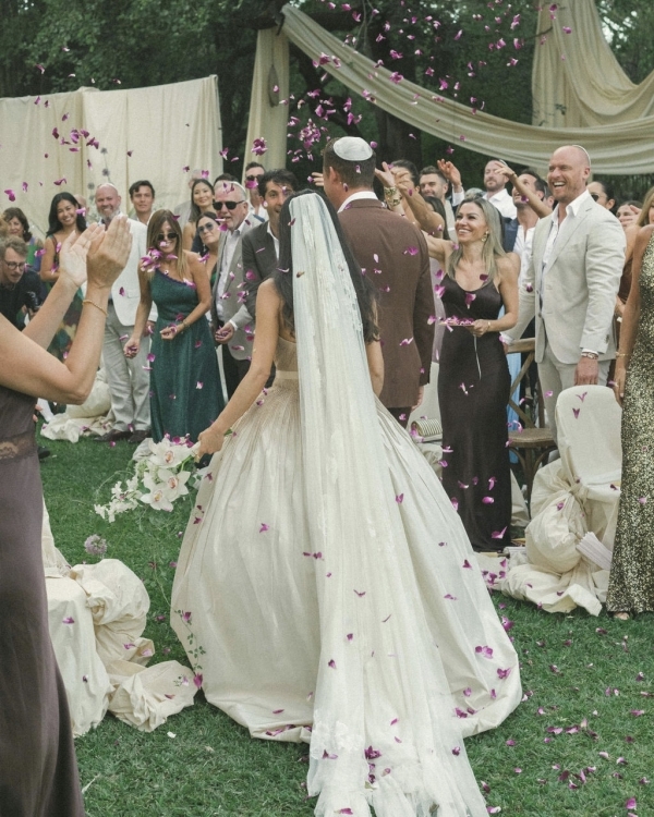 A Soulful African Destination Wedding in Zambia with Roaming Wildlife & a Luxury 1920s Steam Train