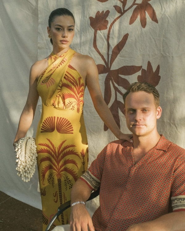 A Soulful African Destination Wedding in Zambia with Roaming Wildlife & a Luxury 1920s Steam Train