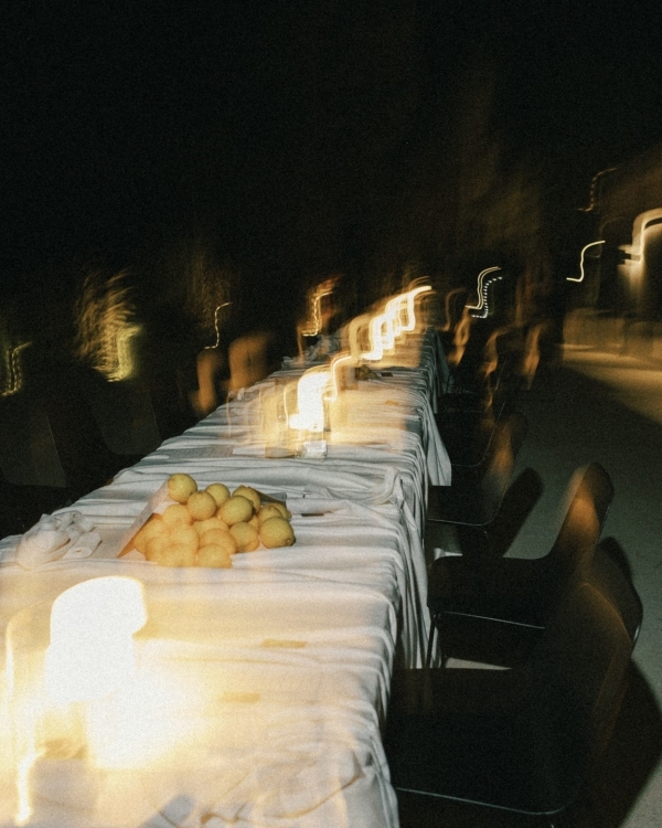 A Mediterranean Sunset Soirée With a Fresh Citrus Sixties Twist