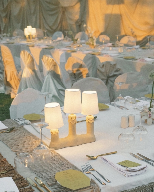 A Soulful African Destination Wedding in Zambia with Roaming Wildlife & a Luxury 1920s Steam Train