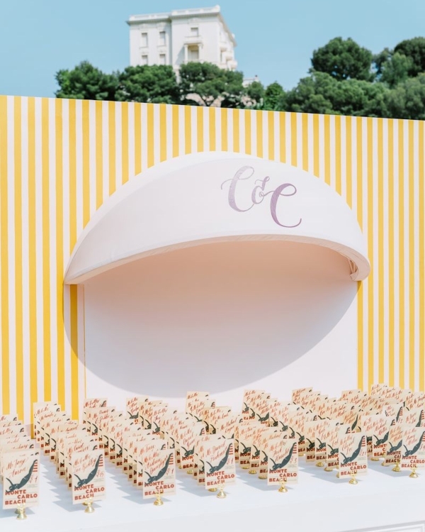 Fashion Editor Charlotte Bickley’s Monte Carlo Wedding was Pure Riviera Glamour