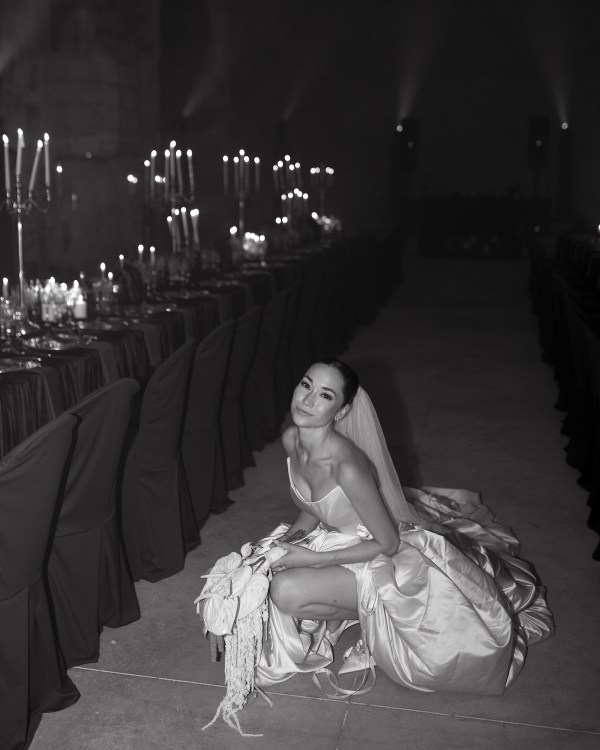 A Top Hollywood Costume Designer's Fairytale Wedding in a Spanish Monastery