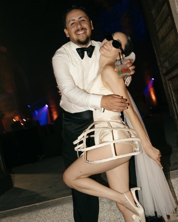 A Top Hollywood Costume Designer's Fairytale Wedding in a Spanish Monastery