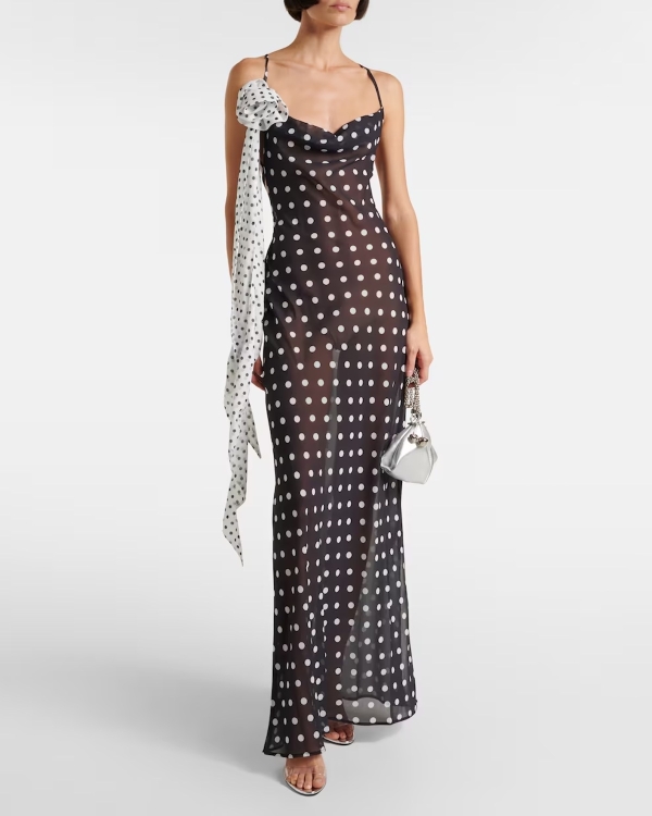 30 Stylish, Sophisticated, and So On-Trend Polka Dot Wedding Guest Dresses