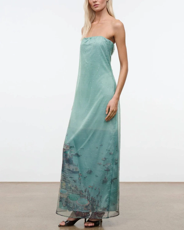 <a href="https://staud.clothing/products/amara-dress-endless-summer?variant=45845080866989">STAUD Amara Dress</a>, $795