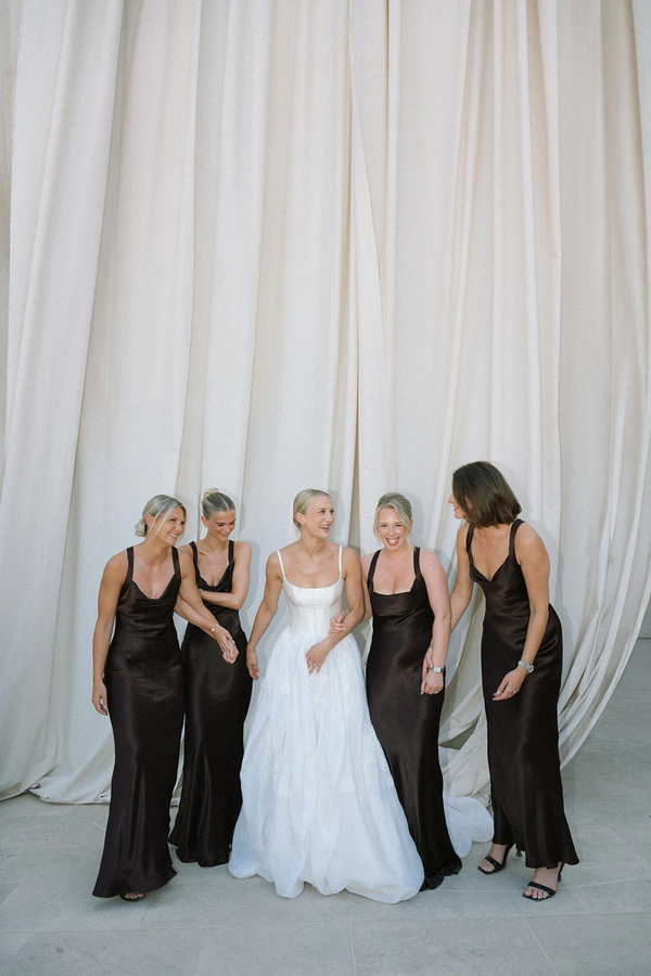 Modern Design Meets Mediterranean Ease at This Rock-Carved Vineyard Wedding in Mallorca