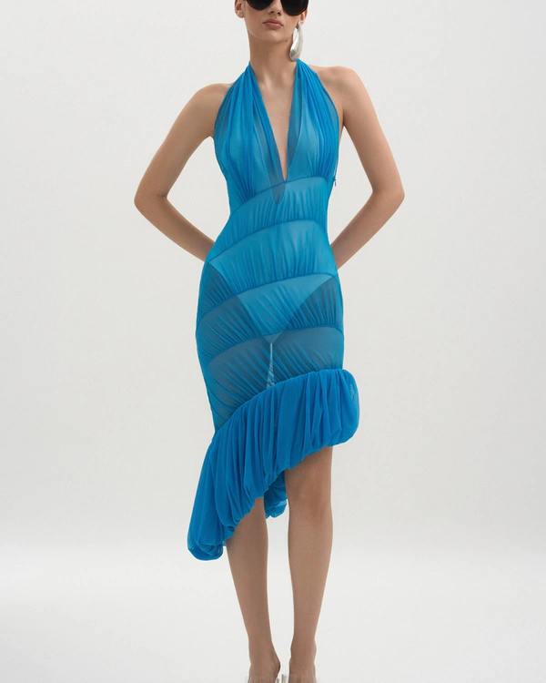 <a href="https://www.dattofficial.com/product/bubbling-dress-1/">DATT Bubbling Dress</a>, $460
