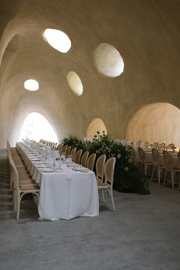 Modern Design Meets Mediterranean Ease at This Rock-Carved Vineyard Wedding in Mallorca — photo 1