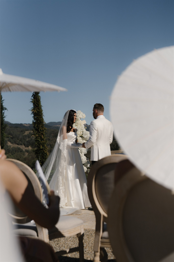 Wedding Ceremony in Healdsburg | Traditional Romantic Italian Wedding