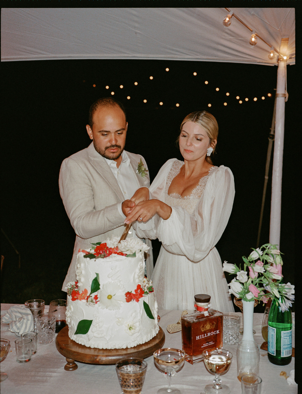 Real wedding in the Garden of a Private Property