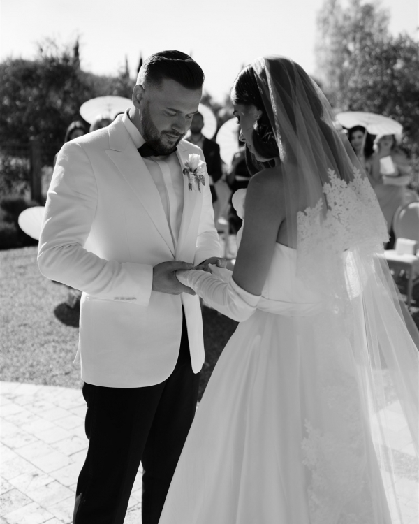 Wedding Ceremony in Healdsburg | Traditional Romantic Italian Wedding