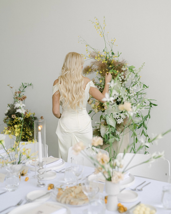 Toronto Intimate Wedding Ceremony | Alicia and Michael Floral Fantasy Wedding