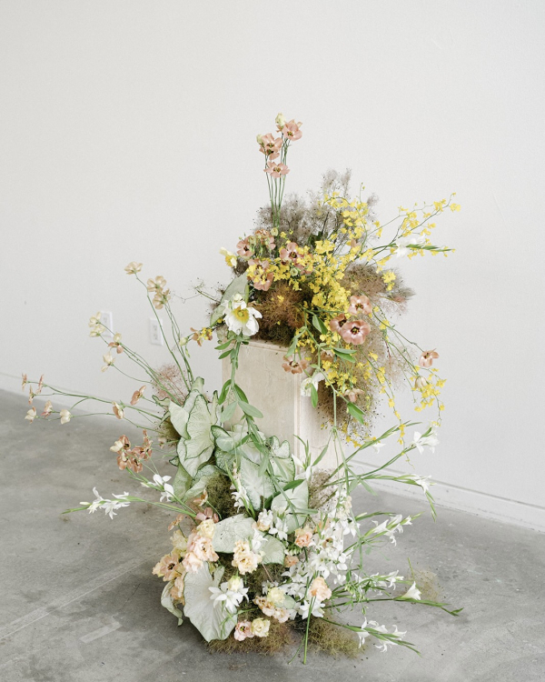 Toronto Intimate Wedding Ceremony | Alicia and Michael Floral Fantasy Wedding