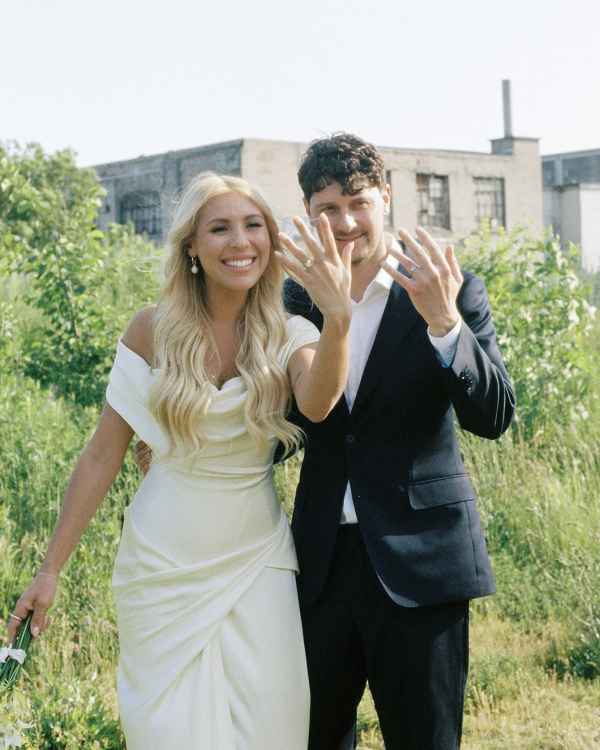 Toronto Intimate Wedding Ceremony | Alicia and Michael Floral Fantasy Wedding