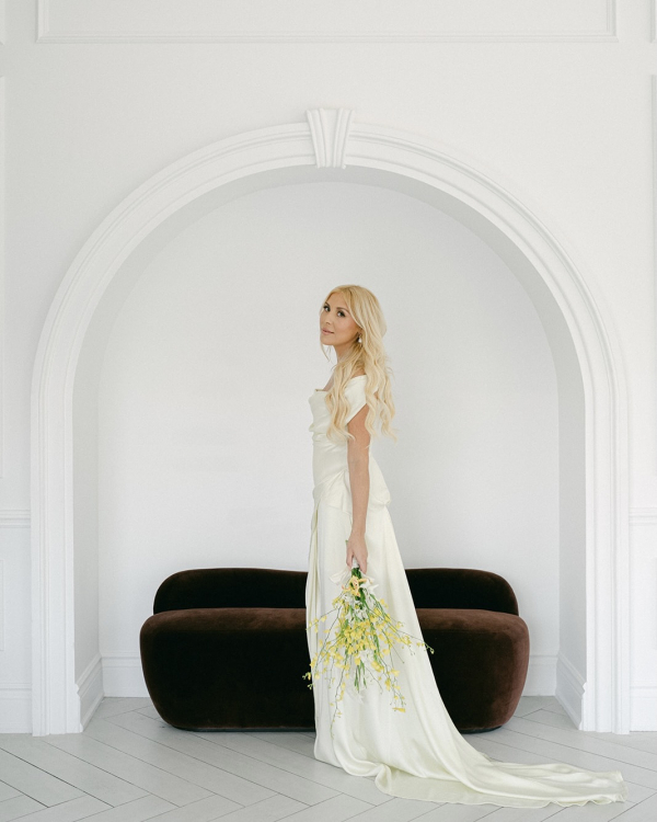 Toronto Intimate Wedding Ceremony | Alicia and Michael Floral Fantasy Wedding