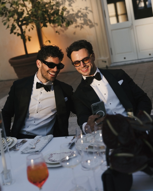 A Dream Wedding in a Baroque Italian Garden Villa