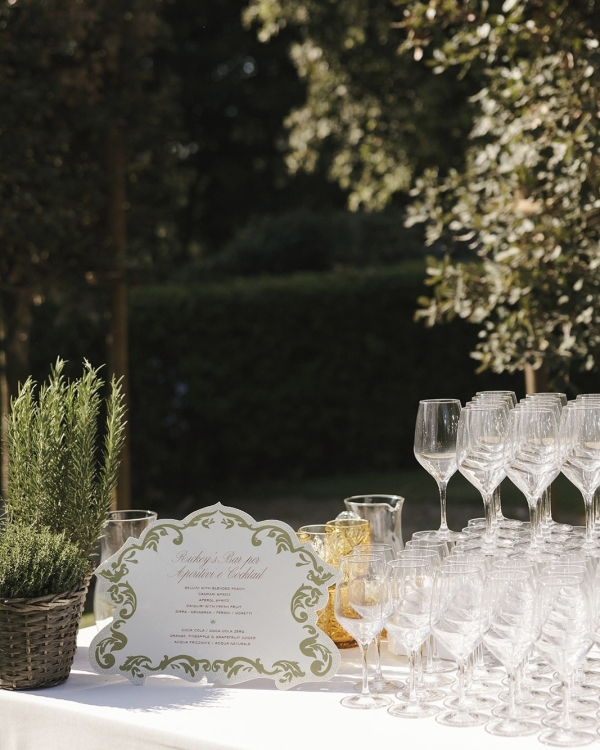 A Dream Wedding in a Baroque Italian Garden Villa