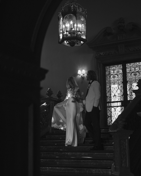 A Romantic Italian-Inspired Wedding at Beverly Hills' Iconic Greystone Mansion