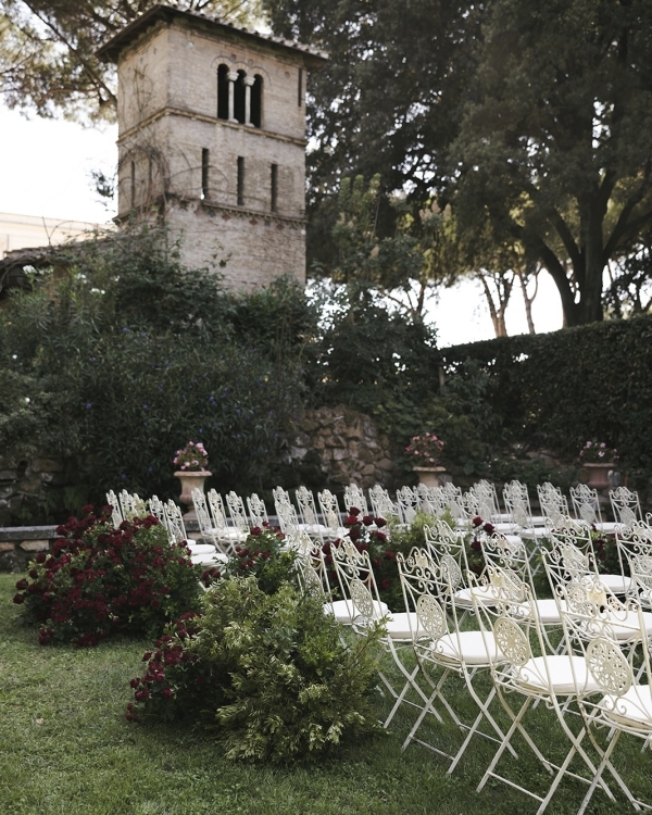 A Dream Wedding in a Baroque Italian Garden Villa