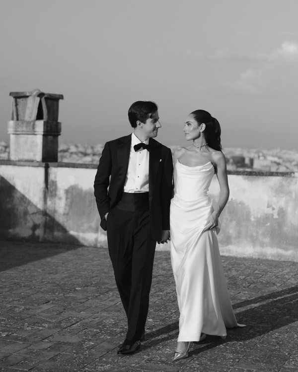 A Dream Wedding in a Baroque Italian Garden Villa