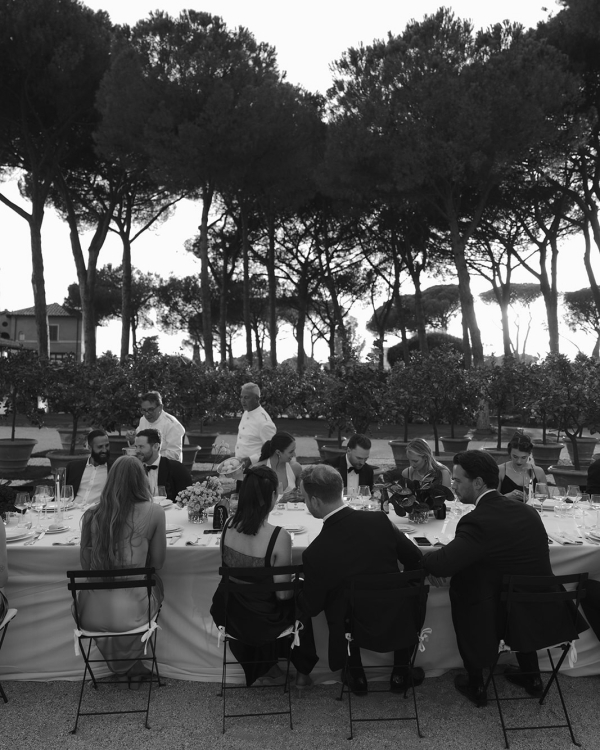 A Dream Wedding in a Baroque Italian Garden Villa