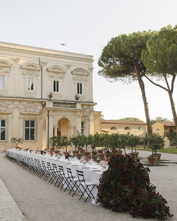 A Dream Wedding in a Baroque Italian Garden Villa