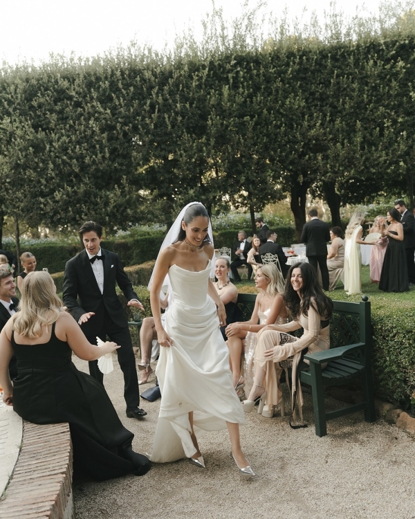 A Dream Wedding in a Baroque Italian Garden Villa