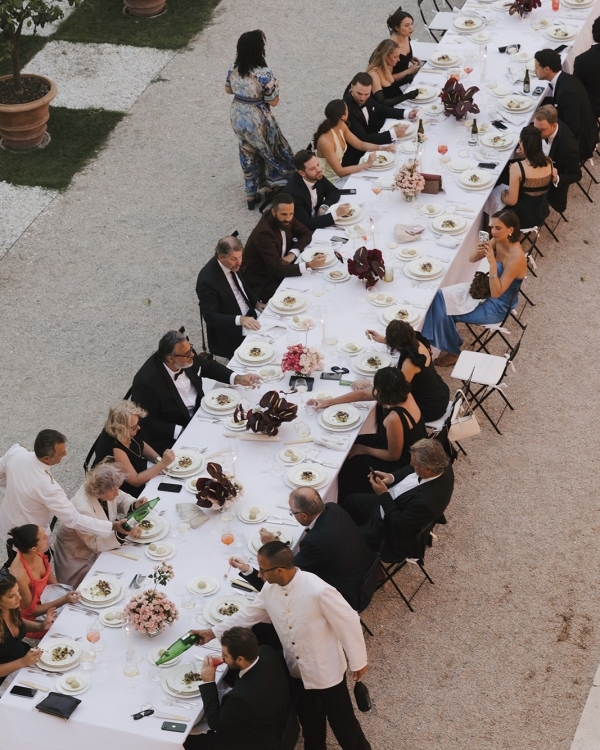 A Dream Wedding in a Baroque Italian Garden Villa