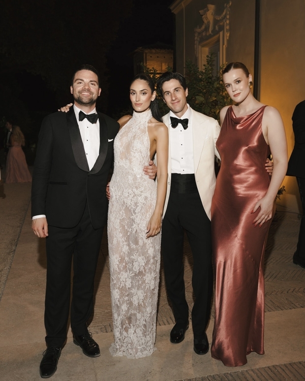 A Dream Wedding in a Baroque Italian Garden Villa