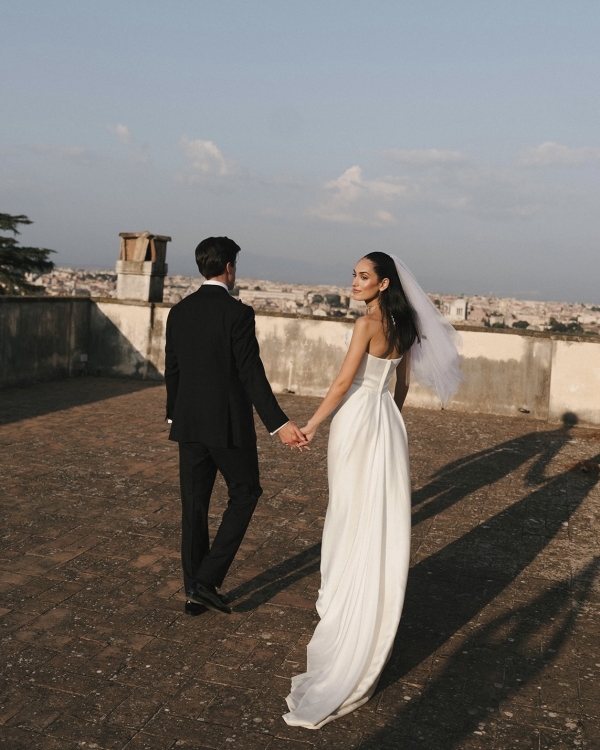A Dream Wedding in a Baroque Italian Garden Villa