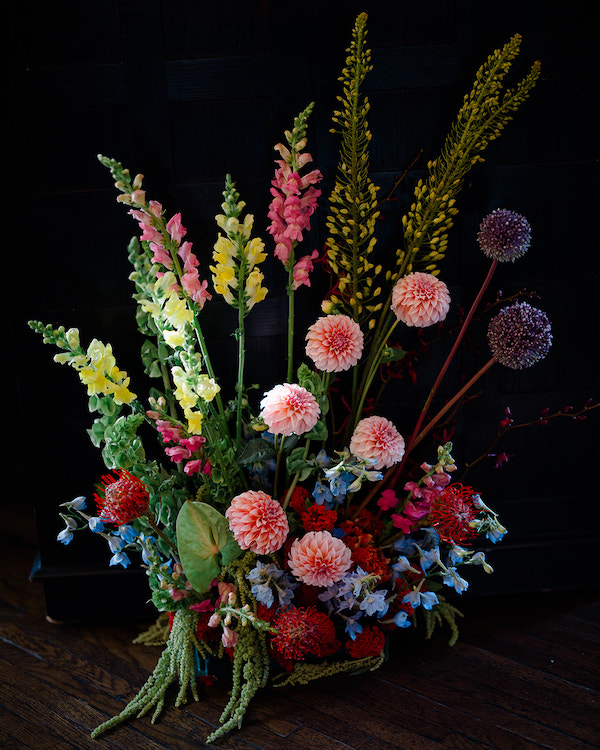 An Eclectic & Colorful Californian Celebration