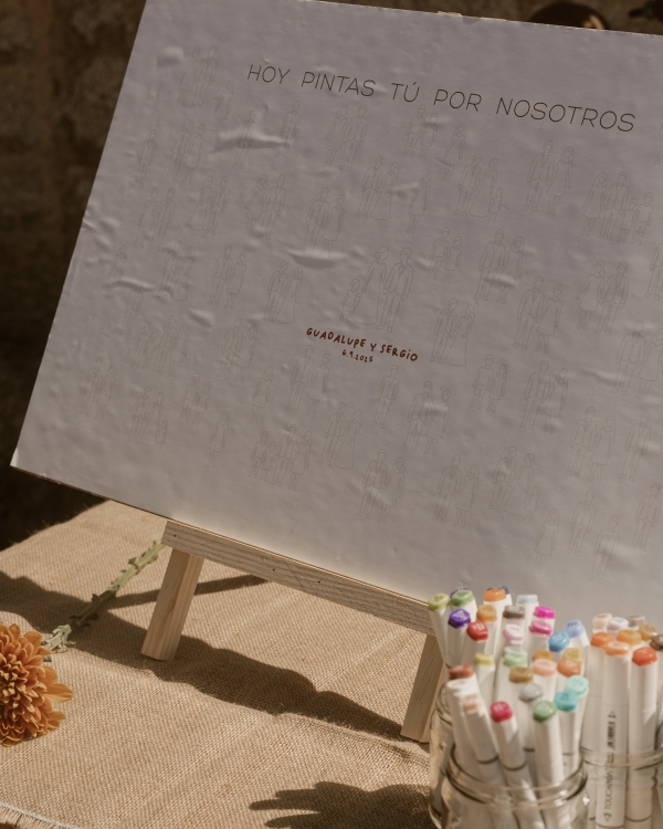 A Playful & Artistic Rural Wedding in the Countryside of Madrid