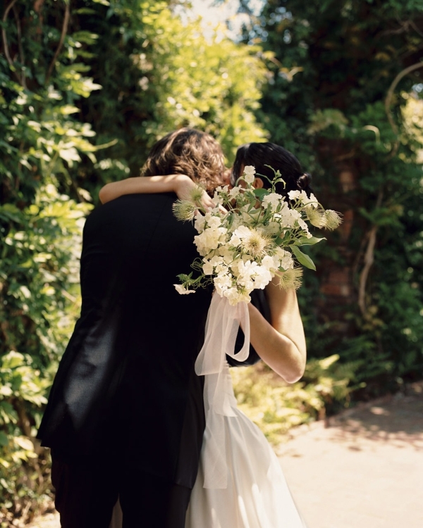 An Intimate Santa Barbara Wedding Framed by Lush Gardens & Light