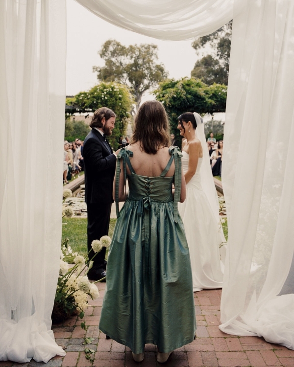 An Intimate Santa Barbara Wedding Framed by Lush Gardens & Light