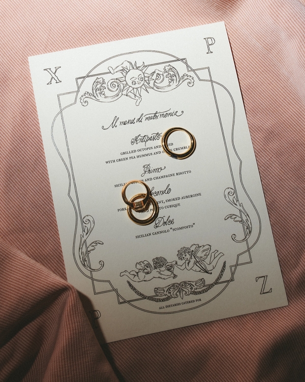 A Cinematic Wedding with Sculptural Installations & a Vibrant Palette in Sicily