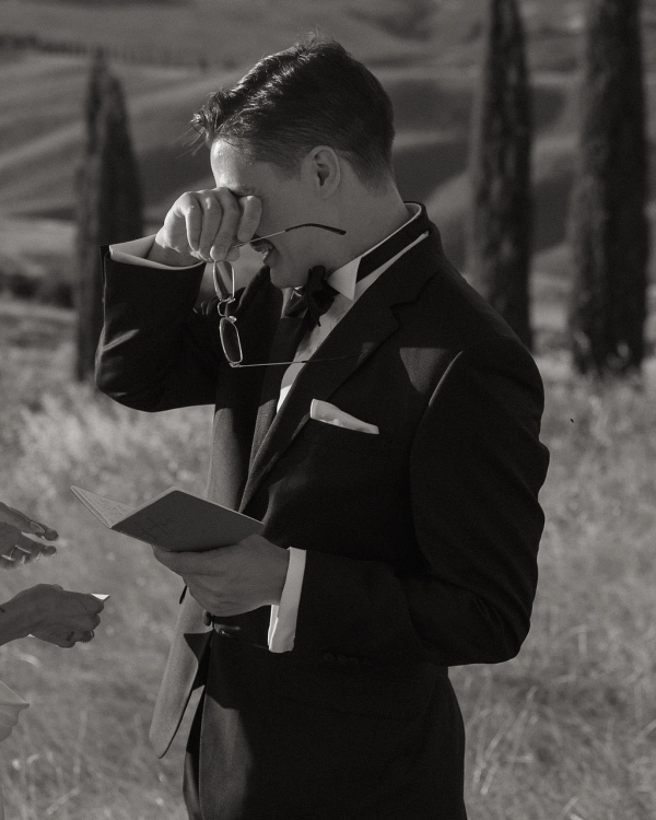 An Elevated Elopement in Tuscany with Vintage Bridal