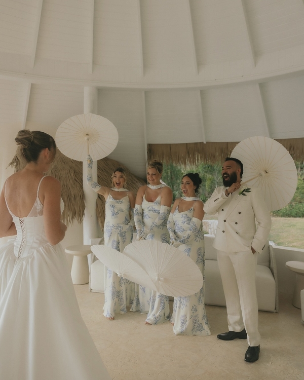 A Chic Tropical Wedding on the Shores of St. Lucia