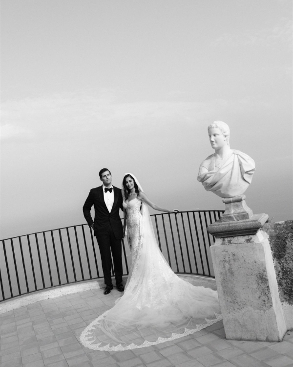 An Enchanting Amalfi Coast Villa Wedding Among the Clouds