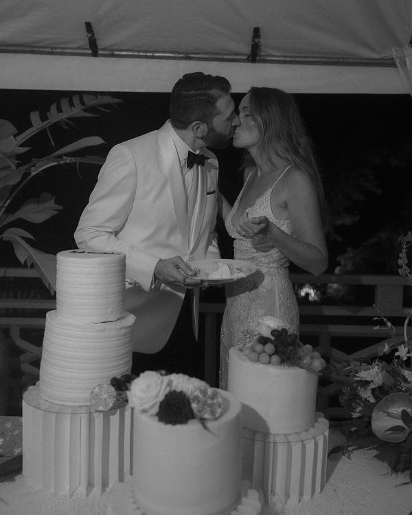 A Chic Tropical Wedding on the Shores of St. Lucia