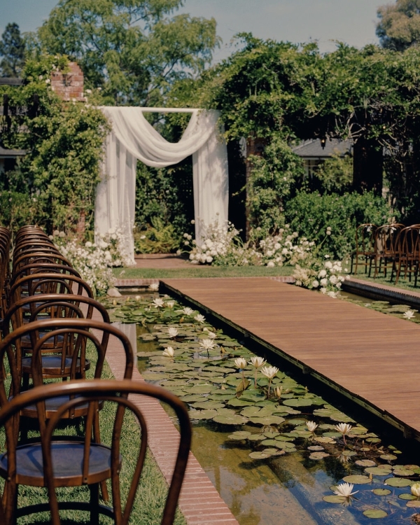 An Intimate Santa Barbara Wedding Framed by Lush Gardens & Light