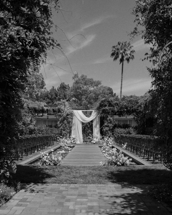 An Intimate Santa Barbara Wedding Framed by Lush Gardens & Light