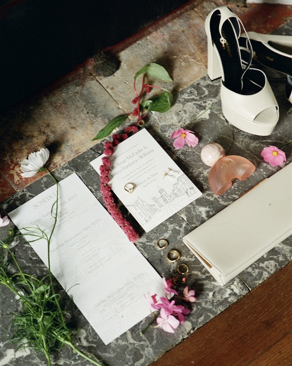 Influencer Ella McFadin’s French Château Wedding Was an Editorial Take on Countryside Elegance