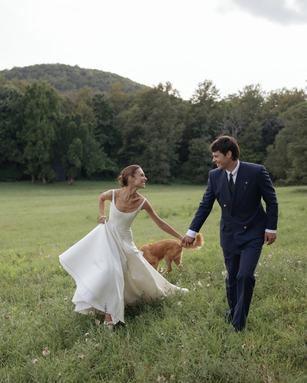 Influencer Ella McFadin’s French Château Wedding Was an Editorial Take on Countryside Elegance