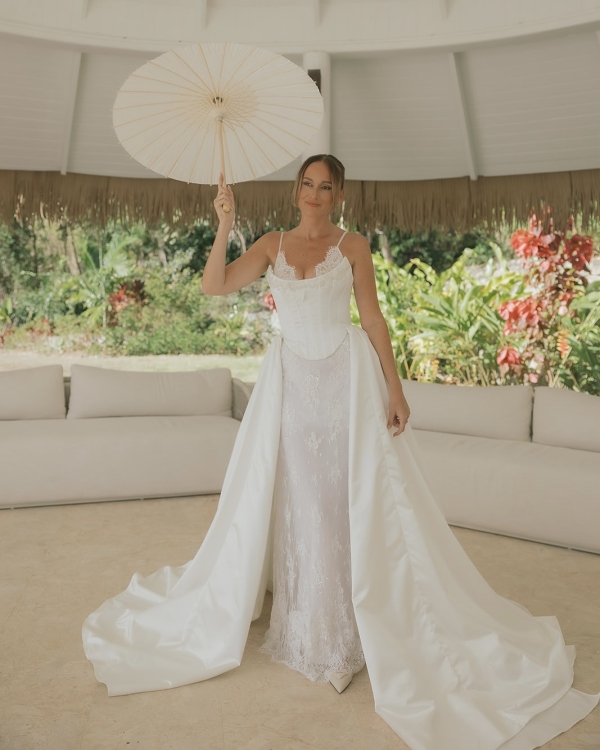 A Chic Tropical Wedding on the Shores of St. Lucia