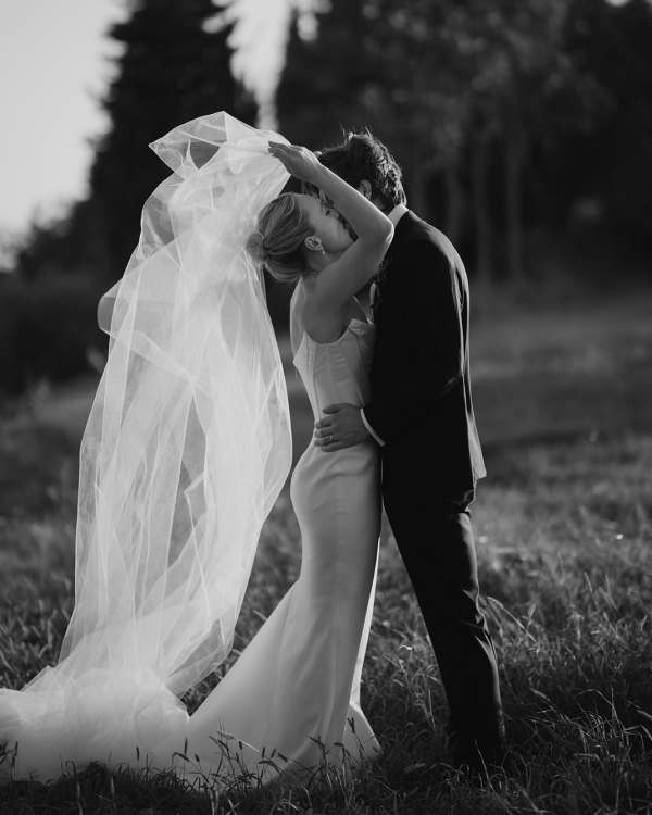 Elegant Destination Wedding in Borgo Casabianca | Mariana & Tom Outdoor Wedding Ceremony in Tuscany