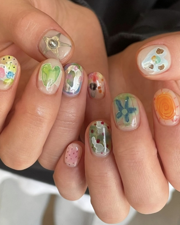 Trendy Spring Nails Ideas 2024 | Cute Springtime Fingernail Colors | Unique Gel Manicure Art Designs