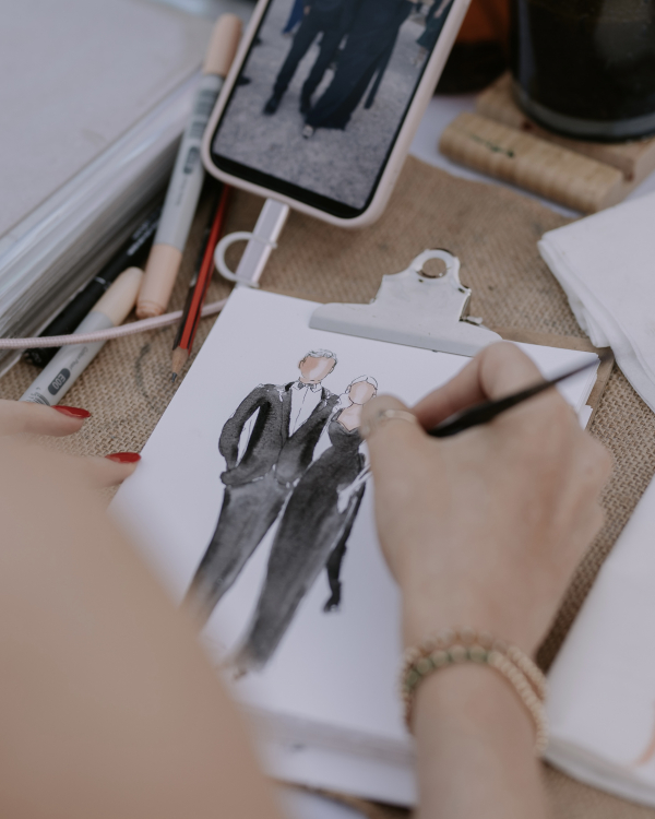 Elegant Destination Wedding in Borgo Casabianca | Mariana & Tom Outdoor Wedding Ceremony in Tuscany