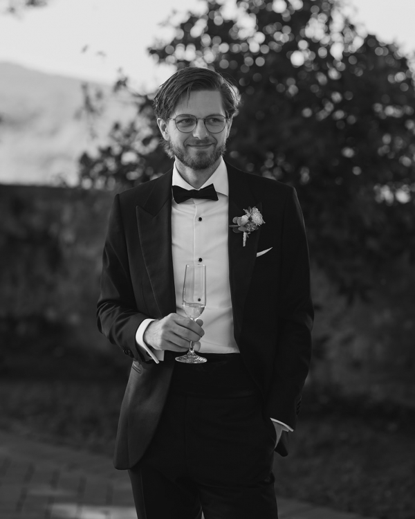 Elegant Destination Wedding in Borgo Casabianca | Mariana & Tom Outdoor Wedding Ceremony in Tuscany