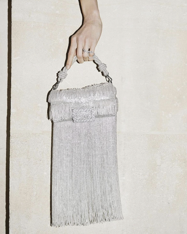 Silver Accessories for Women | Handbags, Clutch, Jewelry for Wedding | Silver Bridal Bags