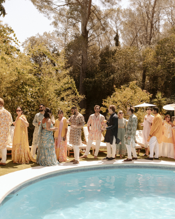An Enchanting Indian Wedding Amongst a Coastal Vineyard Villa in Spain